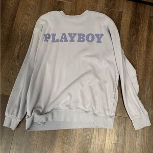 PacSun Gray Playboy Sweater